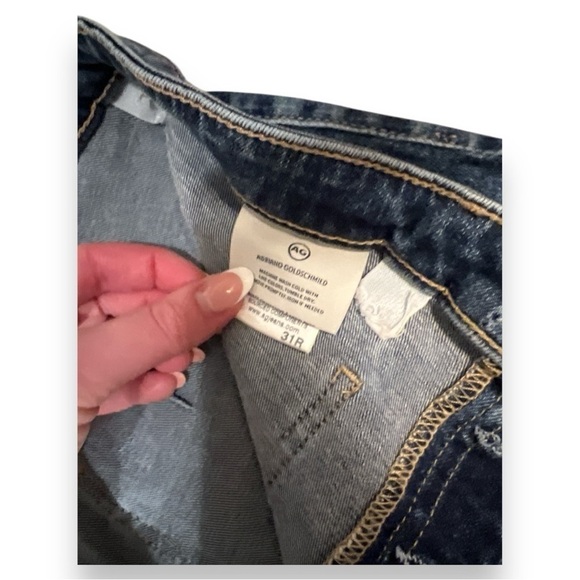 AG The Stevie High-Rise Skinny Ankle Jeans - Picture 9 of 12